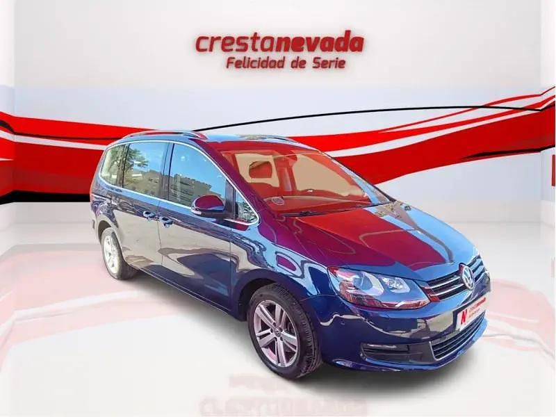 Usado VW Sharan Advance 150 CV (110 kW) 2020 Azul Monovolumen