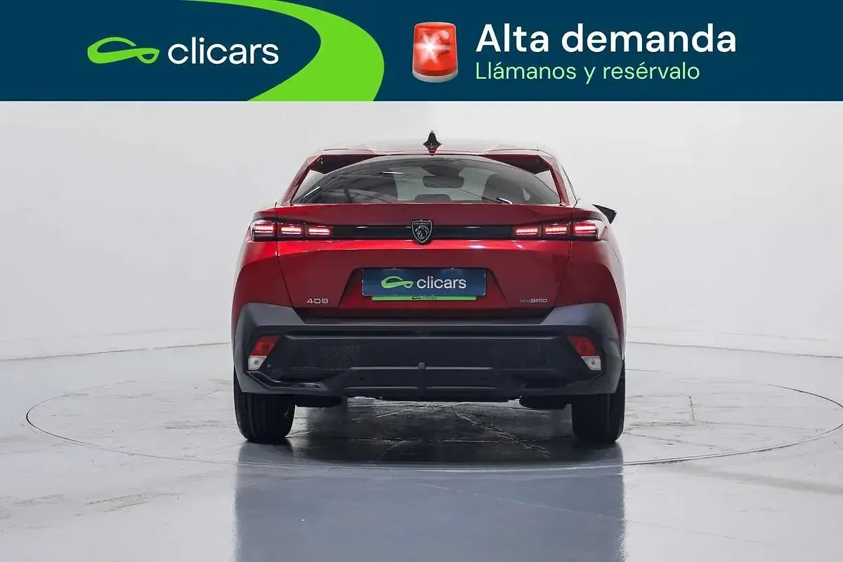 Usado Peugeot 408 Allure 150 CV (110 kW) 2024 Rojo SUV