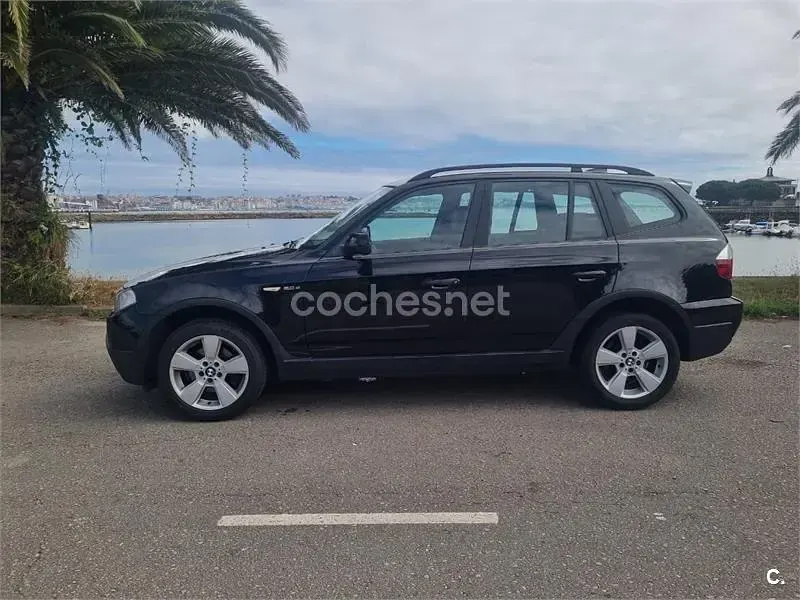 Usado BMW X3 150 CV (110 kW) 2007 Negro SUV