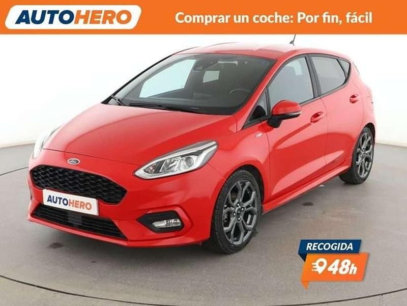 Rojo Usado 2021 Ford Fiesta ST-Line Berlina | 15.047 € (Precio justo) - Imagen 1/3