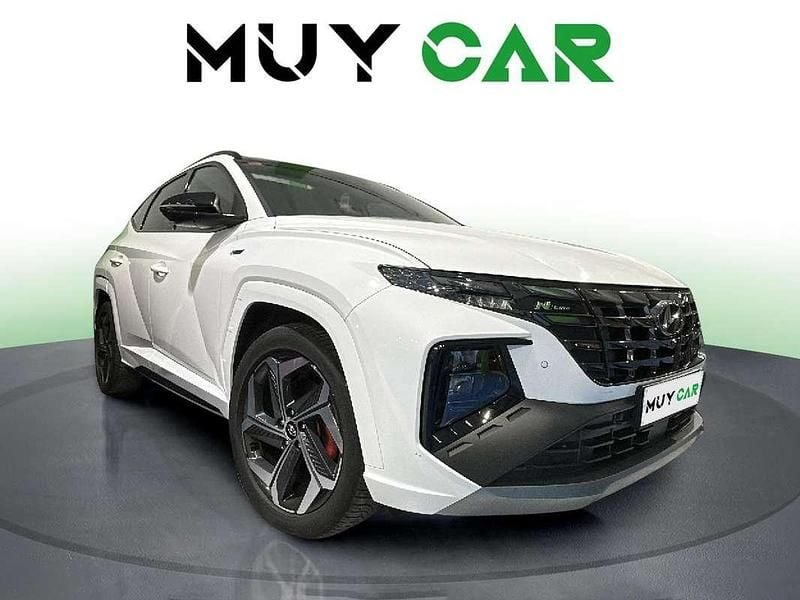 Usado Hyundai Tucson N Line 136 CV (100 kW) 2022 Blanco SUV