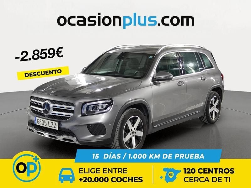 Gris Usado 2022 Mercedes GLB220 SUV | 31.450 € (Buen precio) - Imagen 1/4