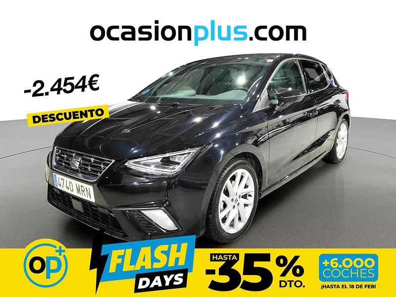 Usado Seat Ibiza FR 150 CV (110 kW) 2024 Negro Berlina