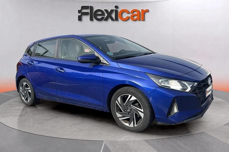 Azul Usado 2021 Hyundai i20 Berlina | 12.390 € (Super precio) - Imagen 1/4