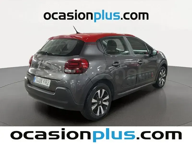 Usado Citroën C3 Feel 82 CV (60 kW) 2018 Gris / plata Utilitario