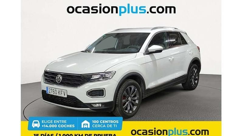Blanco Usado 2017 VW T-Roc Sport SUV | 19.700 € (Precio justo) - Imagen 1/4