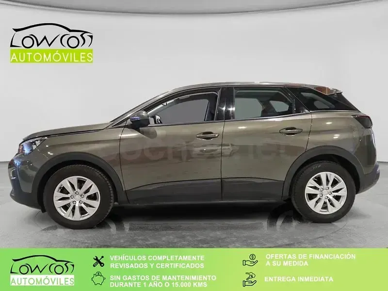 Usado Peugeot 3008 Active 130 CV (95 kW) 2017 Azul SUV