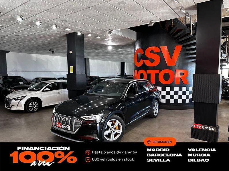Negro Usado 2023 Audi e-tron Advanced Plus SUV | 30.850 € (Un poco caro) - Imagen 1/4