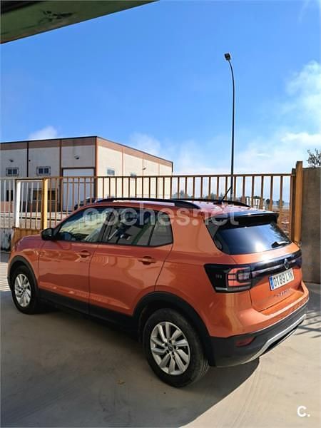 Usado VW T-Cross Advance 110 CV (80 kW) 2022 Naranja SUV