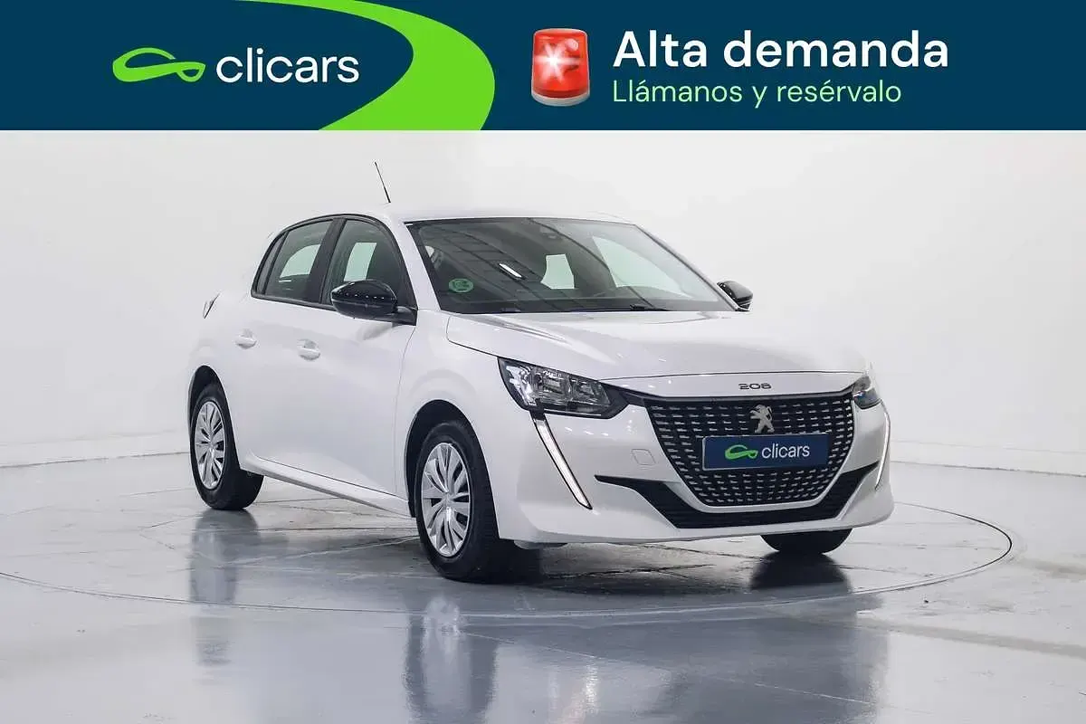Usado Peugeot 208 Active 102 CV (75 kW) 2023 Blanco Utilitario