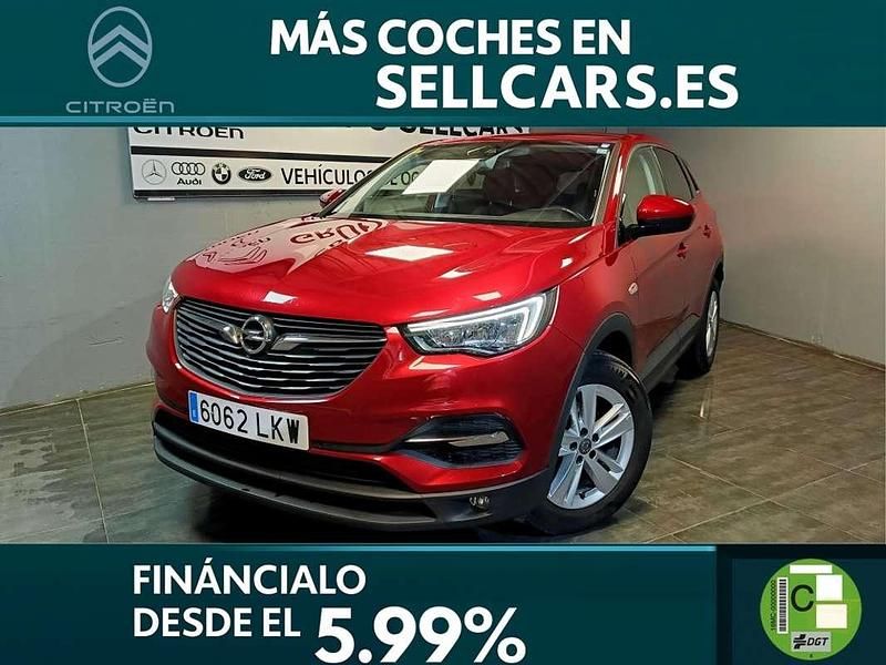 Rojo Usado 2020 Opel Grandland X Selective SUV | 14.290 € (Buen precio) - Imagen 1/4