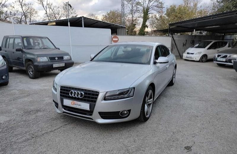 Gris / plata Usado 2009 Audi A5 Sportback Utilitario | 9000 € (Buen precio) - Imagen 1/4