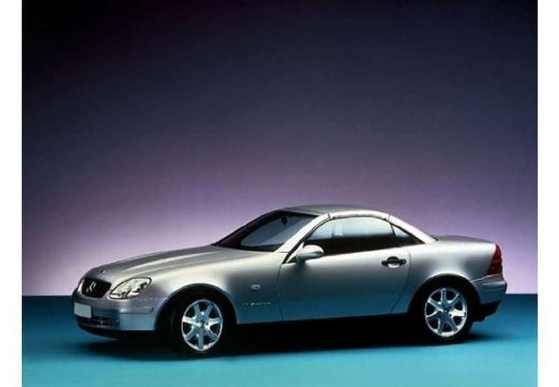 Usado Mercedes SLK200 136 CV (100 kW) 1997 Gris Descapotable