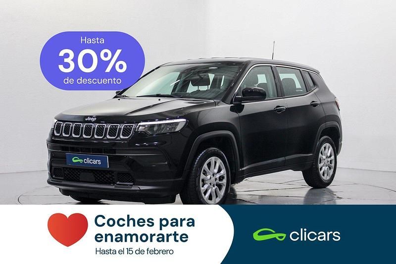 Usado Jeep Compass Longitude 130 CV (95 kW) 2024 Negro SUV