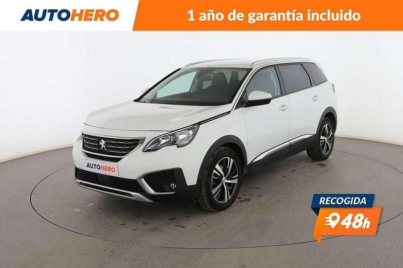 Blanco Usado 2018 Peugeot 5008 Allure Monovolumen | 17.599 € (Precio justo) - Imagen 1/3
