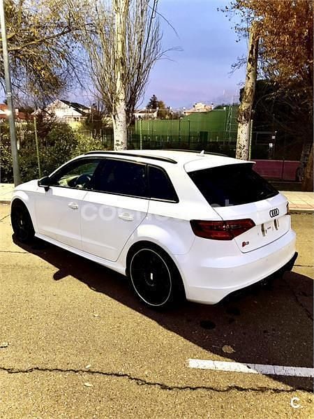Usado Audi S3 300 CV (220 kW) 2014 Blanco Berlina