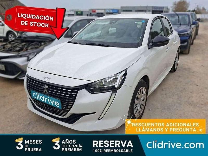 Usado Peugeot 208 Active 100 CV (73 kW) 2022 Blanco Utilitario
