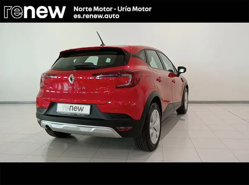 Usado Renault Captur Intens 90 CV (66 kW) 2021 Rojo SUV