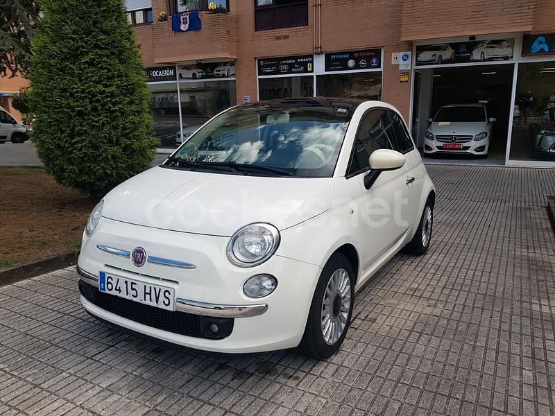 Blanco Usado 2014 Fiat 500 Lounge Berlina | 8500 € (Un poco caro) - Imagen 1/4