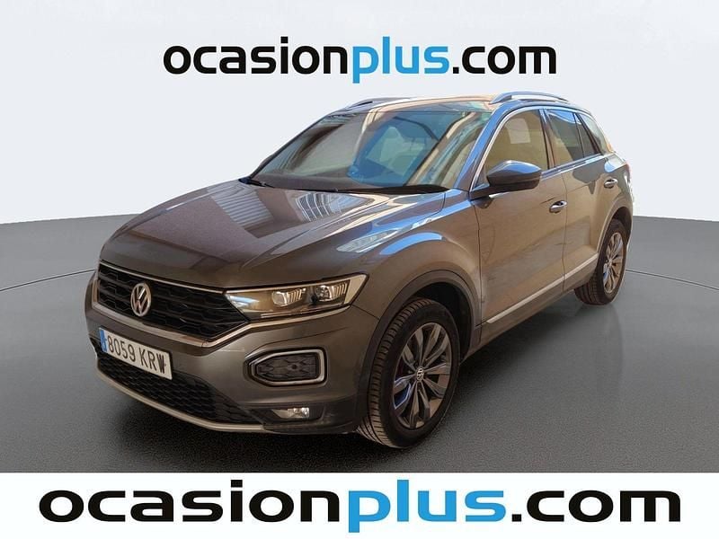 Gris Usado 2018 VW T-Roc Sportline SUV | 15.773 € (Buen precio) - Imagen 1/4