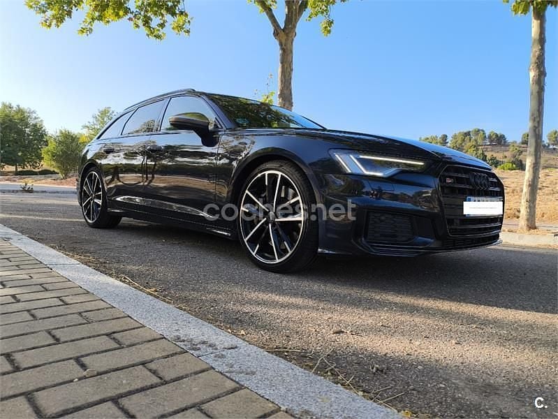 Usado Audi A6 Sport 350 CV (257 kW) 2019 Azul Familiar
