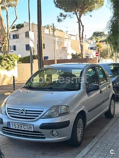 Usado Citroën C3 Exclusive 75 CV (55 kW) 2004 Gris / plata Berlina