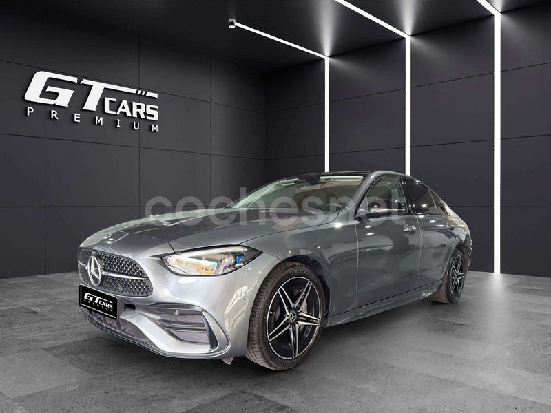 Gris / plata Usado 2024 Mercedes C300e AMG Berlina | 47.900 € (Buen precio) - Imagen 1/4