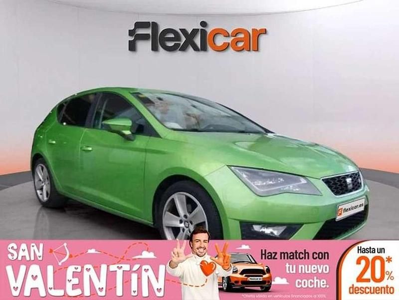 Usado Seat Leon ST FR 150 CV (110 kW) 2016 Verde Familiar