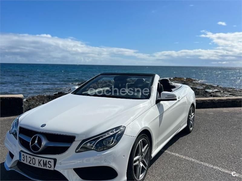 Usado Mercedes E220 Elegance 170 CV (125 kW) 2013 Blanco Descapotable