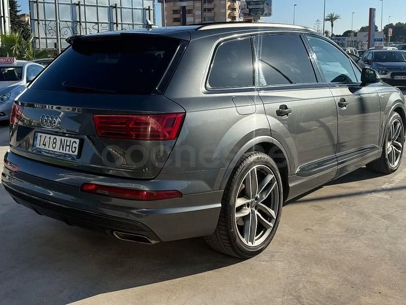 Usado Audi Q7 S-Line 272 CV (200 kW) 2017 Gris / plata SUV