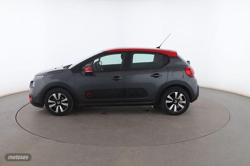 Usado Citroën C3 Feel 82 CV (60 kW) 2017 Gris Utilitario