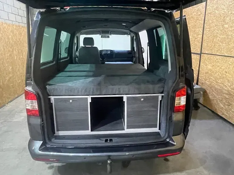 Usado VW T5 Pro 140 CV (102 kW) 2014 Negro Van