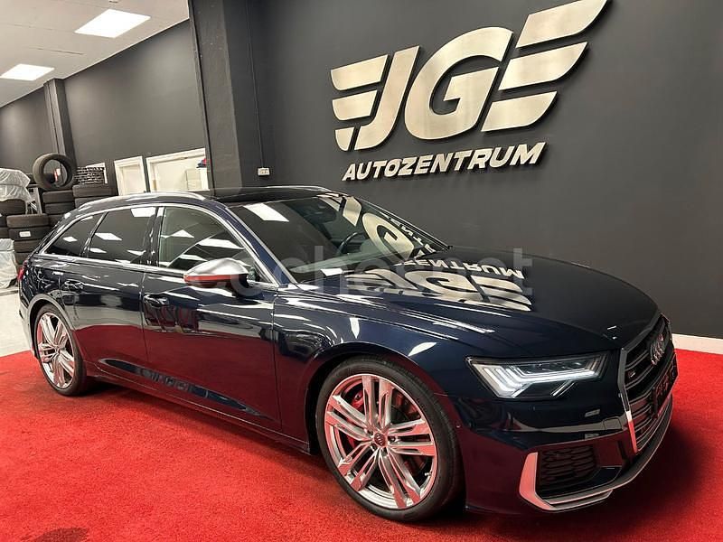 Usado Audi A6 350 CV (257 kW) 2020 Azul Familiar