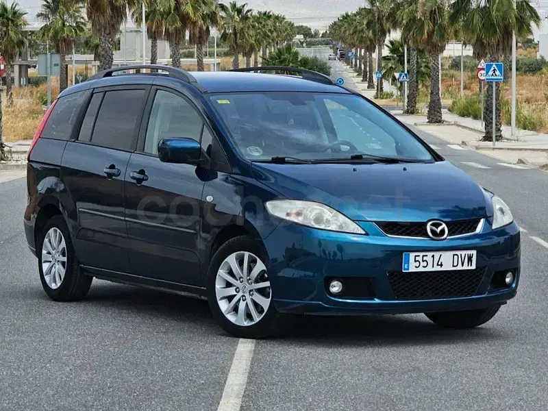 Usado Mazda 5 Active 110 CV (80 kW) 2006 Azul Monovolumen