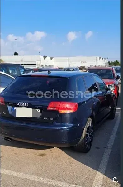 Usado Audi A3 Ambiente 140 CV (102 kW) 2005 Azul Utilitario
