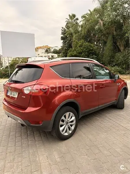 Usado Ford Kuga Titanium 136 CV (100 kW) 2008 Rojo SUV
