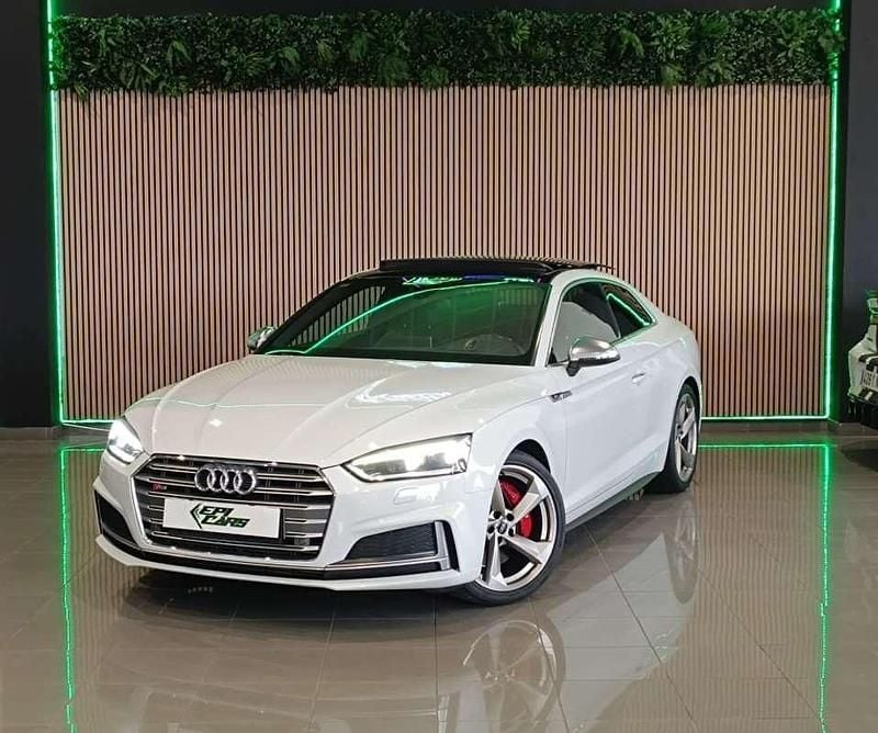 Usado Audi S5 354 CV (260 kW) 2017 Blanco Coupe