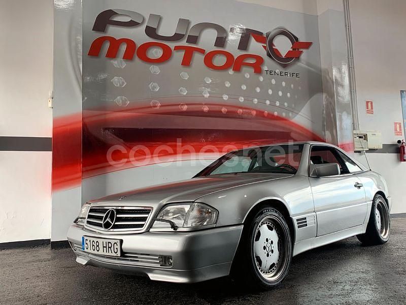Gris / plata Usado 1993 Mercedes SL500 Descapotable | 19.990 € - Imagen 1/4