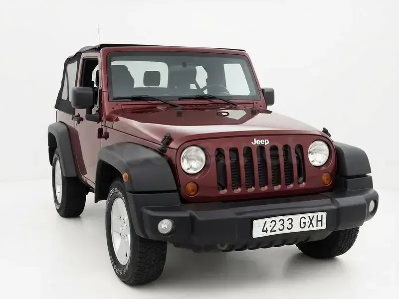 Usado Jeep Wrangler Sport 200 CV (147 kW) 2010 Granate SUV