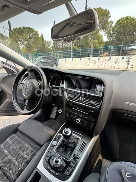 Usado Audi A5 Sportback S-Line 177 CV (130 kW) 2017 Gris / plata Utilitario