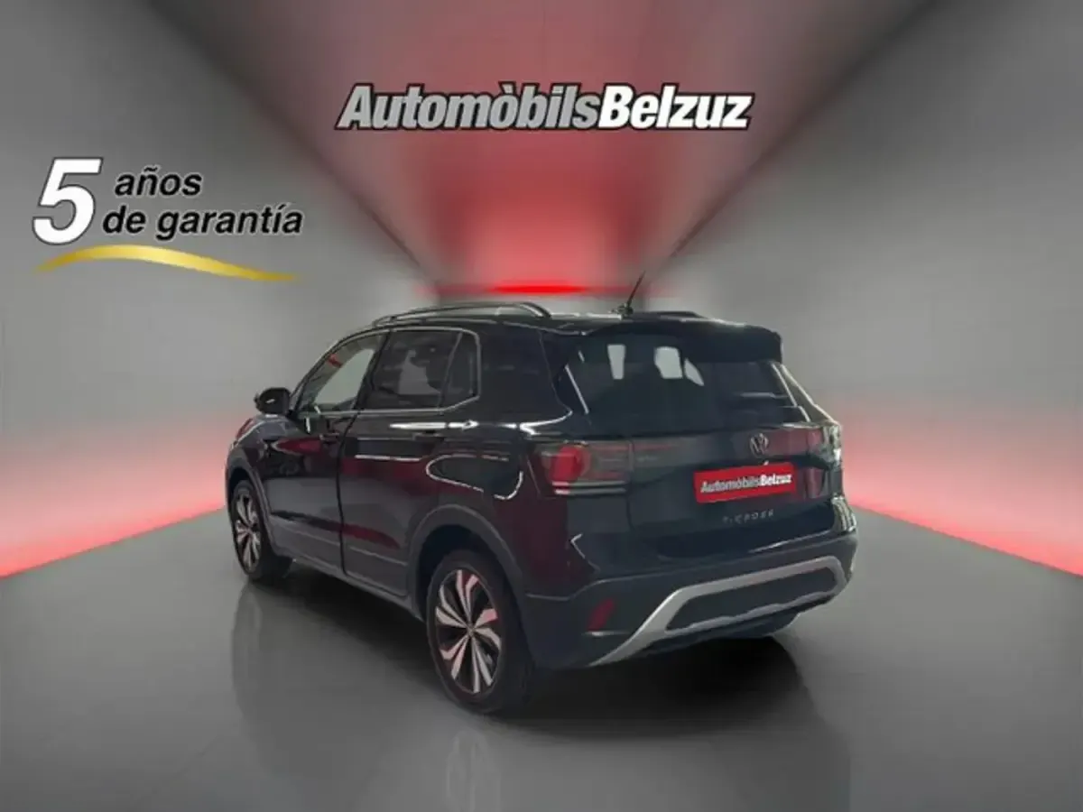 Käytetty VW T-Cross Life 116 HP (85 kW) 2025 Musta Katumaasturi