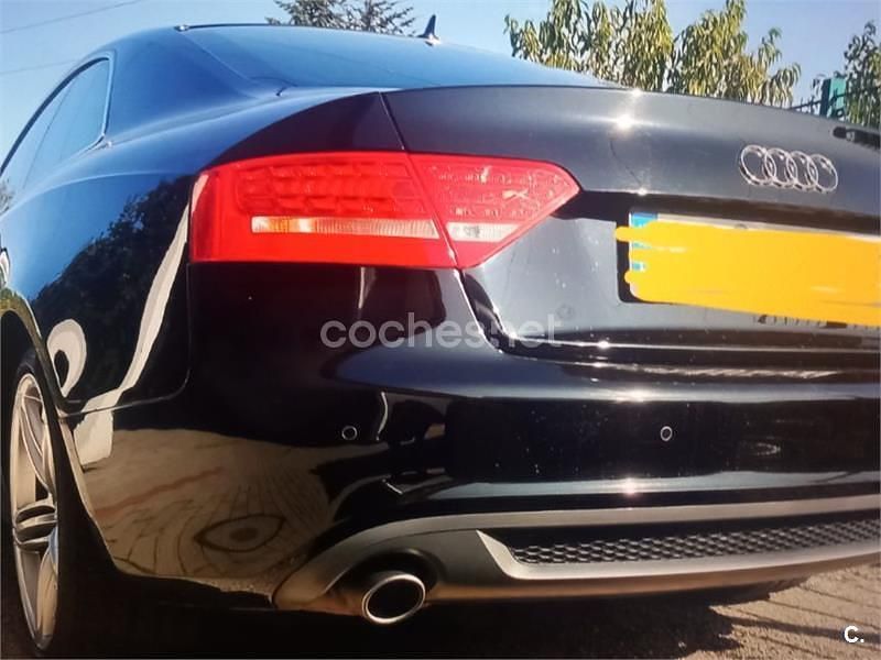 Usado Audi A5 190 CV (139 kW) 2011 Negro Coupe