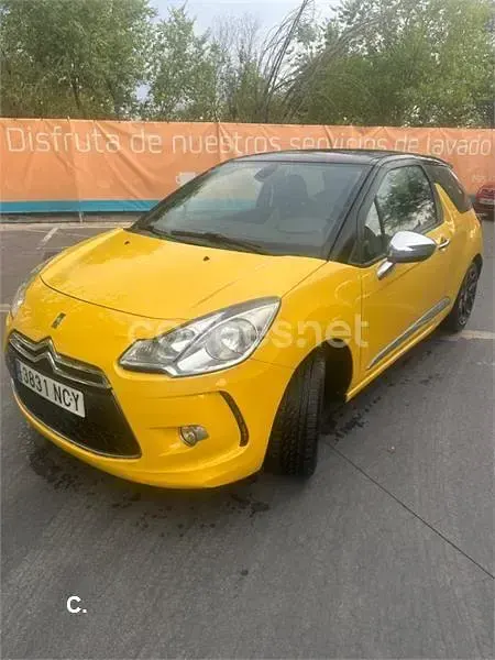 Usado Citroën DS3 155 CV (114 kW) 2010 Amarillo Utilitario