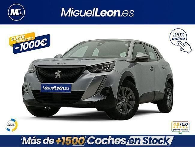 Usado Peugeot 2008 Active 102 CV (75 kW) 2021 Gris SUV