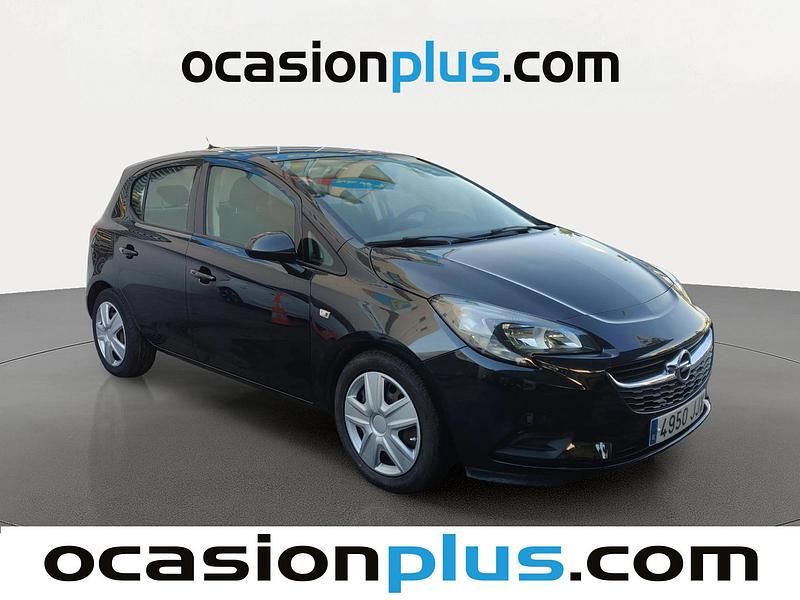 Usado Opel Corsa Expression 75 CV (55 kW) 2015 Negro Utilitario