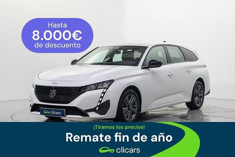 Blanco Usado 2022 Peugeot 308 SW Active Familiar | 13.990 € (Precio justo) - Imagen 1/4
