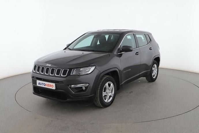 Gris Usado 2021 Jeep Compass Longitude SUV | 20.699 € (Precio justo) - Imagen 1/3