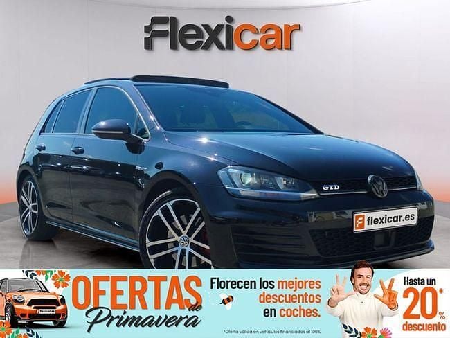 Usado VW Golf VII GTD 184 CV (135 kW) 2017 Negro Berlina