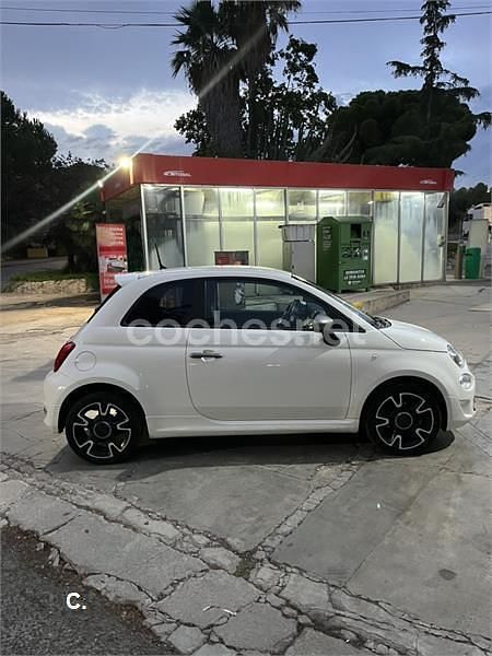 Usado Fiat 500 69 CV (50 kW) 2018 Blanco Berlina