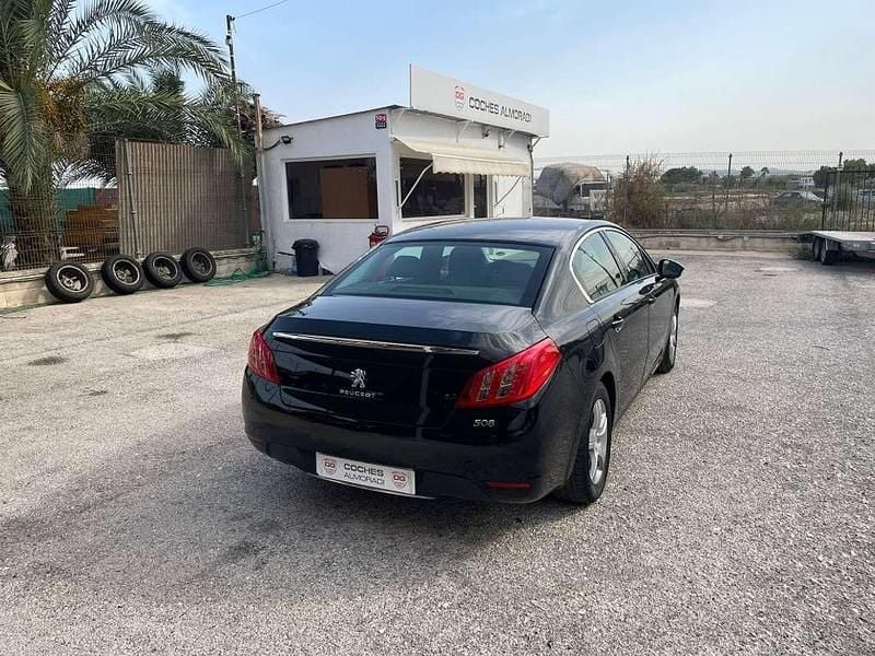 Usado Peugeot 508 Allure 200 CV (147 kW) 2013 Negro Berlina